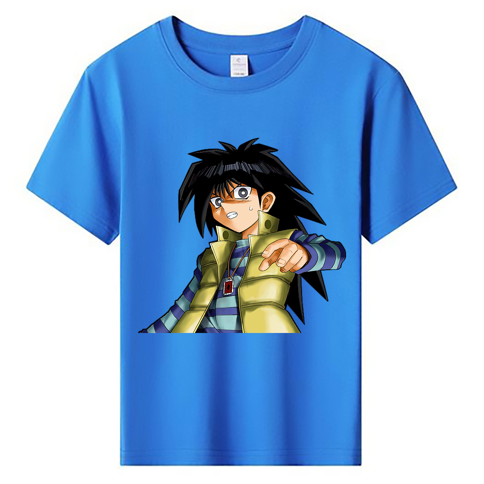 （画像用） 遊☆戯☆王 Yu-Gi-Oh! 綿100％キッズTシャツ（フロントプリント）